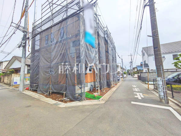 接道状況および現場風景　【小平市花小金井５丁目】