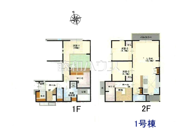 間取図　【福岡市東区香椎１丁目】