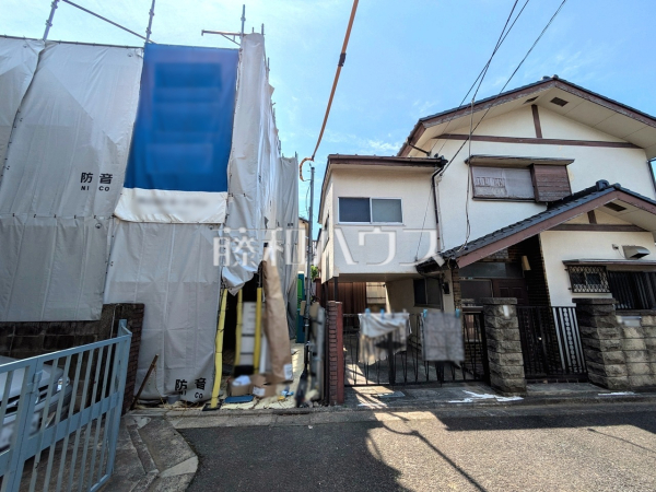 接道状況および現場風景　【練馬区大泉学園町１丁目】