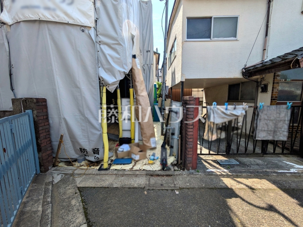 接道状況および現場風景　【練馬区大泉学園町１丁目】