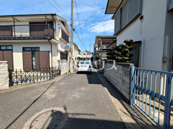 接道状況および現場風景　【練馬区大泉学園町１丁目】