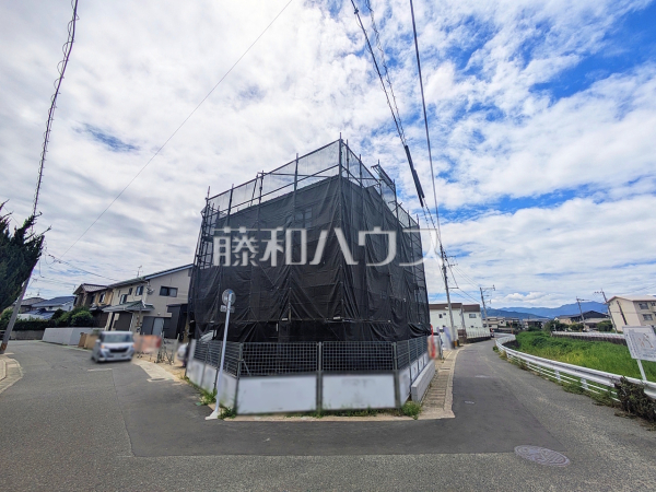 接道状況および現場風景　【福岡市早良区原８丁目】