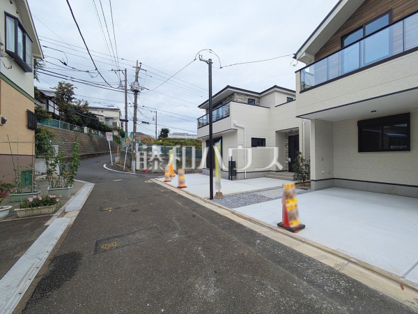 接道状況および現場風景　【板橋区成増４丁目】