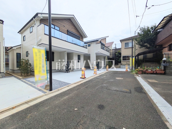 接道状況および現場風景　【板橋区成増４丁目】