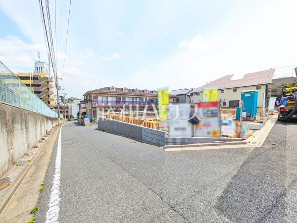 接道状況および現場風景　【板橋区成増４丁目】