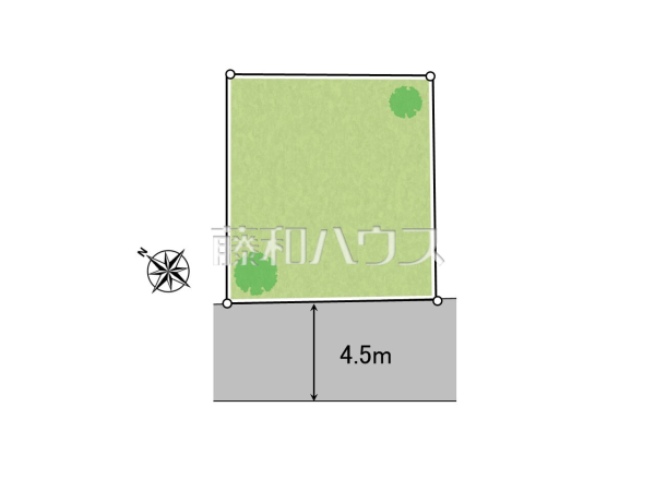 全体区画図　【富士見市鶴瀬西３丁目】