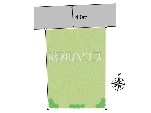 区画図　【所沢市小手指南２丁目】