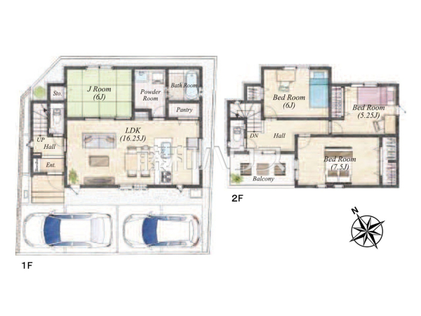 間取図　【所沢市けやき台１丁目】 見学はしたいけど、なかなか時間が取れない・・・そんな方に出勤前や仕事終わりにマイホームを見学できるサポートをいたします。 