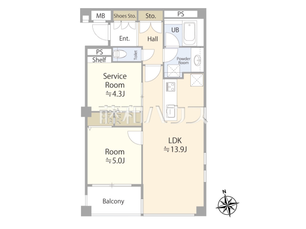 間取図　【グランドメゾン吉祥寺】