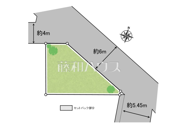 全体区画図　【東久留米市本町２丁目】