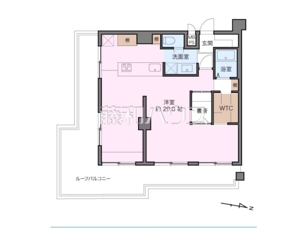 間取図　【ライオンズマンション国分寺第3】