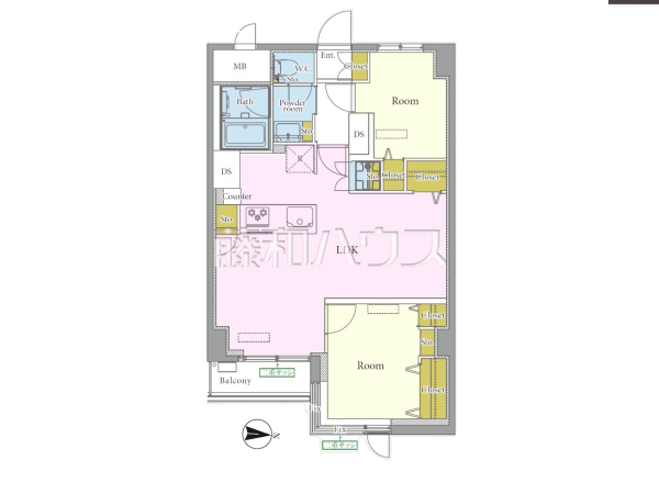 間取図　【豊栄荻窪ステーションプラザ】