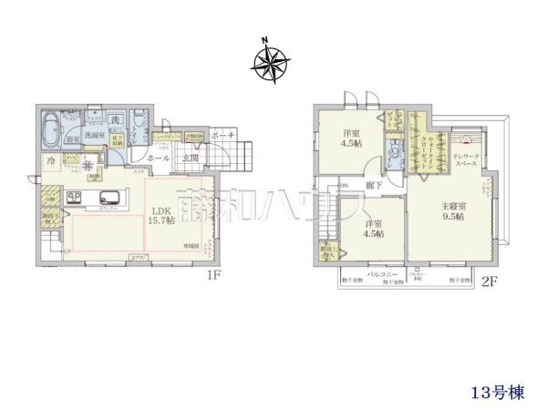 間取図 【東久留米市南沢4丁目】 間取図 【東久留米市南沢4丁目】