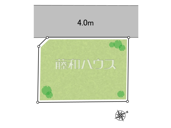 全体区画図　【立川市幸町５丁目】