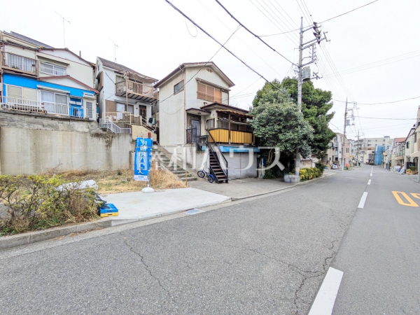 接道状況および現場風景　【板橋区前野町５丁目】