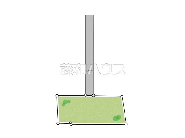 全体区画図　【昭島市拝島町４丁目】