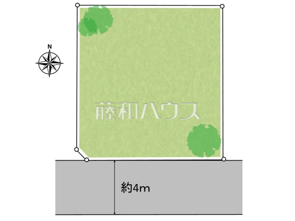 全体区画図　【三鷹市野崎１丁目】
