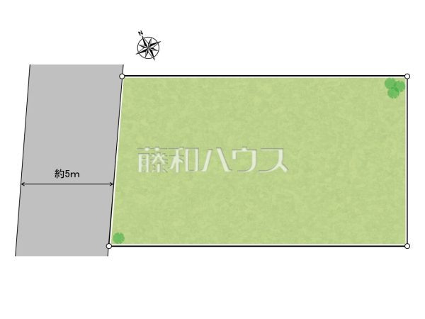 全体区画図　【三鷹市井の頭１丁目】