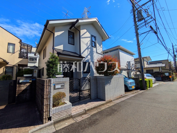 接道状況および現場風景　【三鷹市井の頭１丁目】