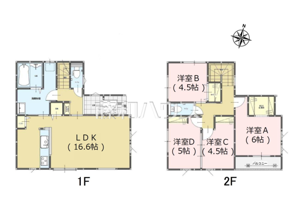 間取図　【福岡市早良区田村５丁目】