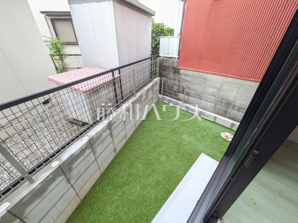 A号棟　庭　【名古屋市守山区白沢町】