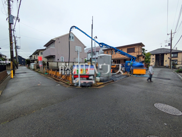 接道状況および現場風景　【東久留米市氷川台２丁目】
