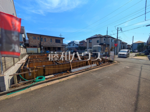 接道状況および現場風景　【東久留米市氷川台２丁目】
