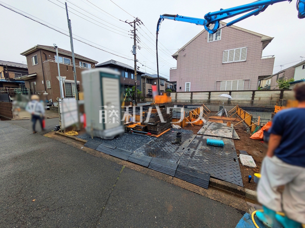 現場風景　【東久留米市氷川台２丁目】