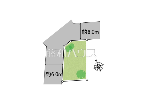 全体区画図　【練馬区南大泉３丁目】