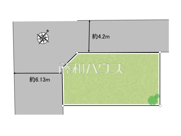 全体区画図　【志木市下宗岡４丁目】