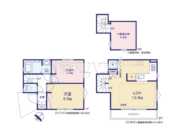 間取図　【板橋区赤塚５丁目】