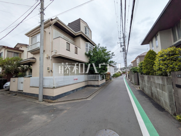 接道状況および現場風景　【西東京市南町６丁目】