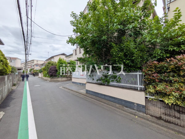 接道状況および現場風景　【西東京市南町６丁目】