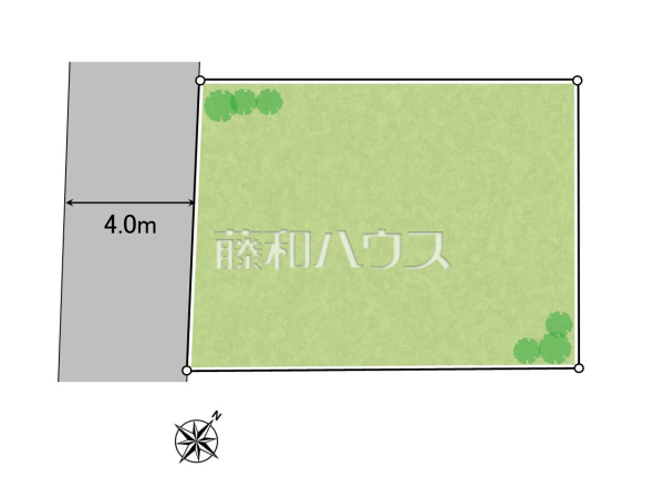全体区画図　【富士見市鶴瀬西３丁目】