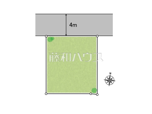 全体区画図　【富士見市水谷東２丁目】