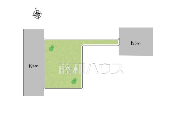 全体区画図　【杉並区宮前３丁目】