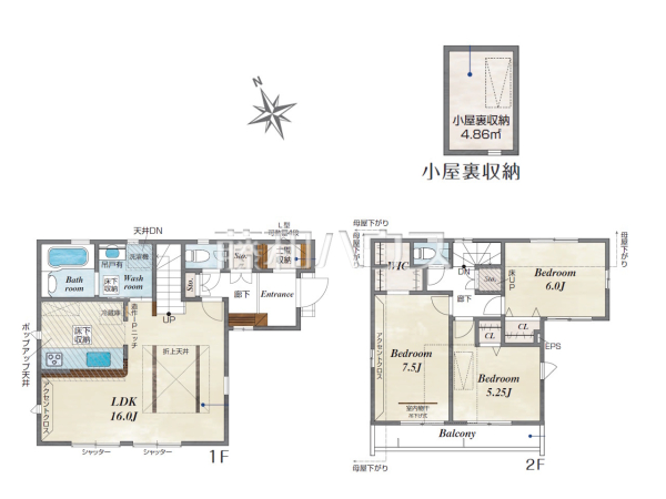 間取図　【昭島市朝日町４丁目】