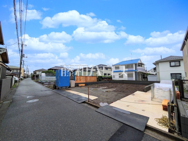 1号棟　接道状況および現場風景　【武蔵野市関前３丁目】