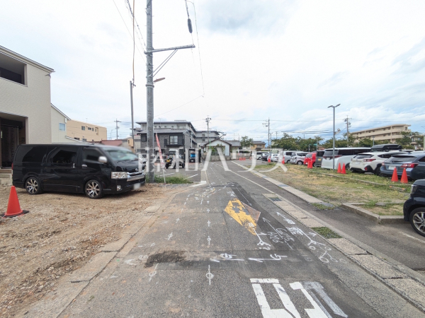 接道状況および現場風景　【名古屋市守山区森孝２丁目】
