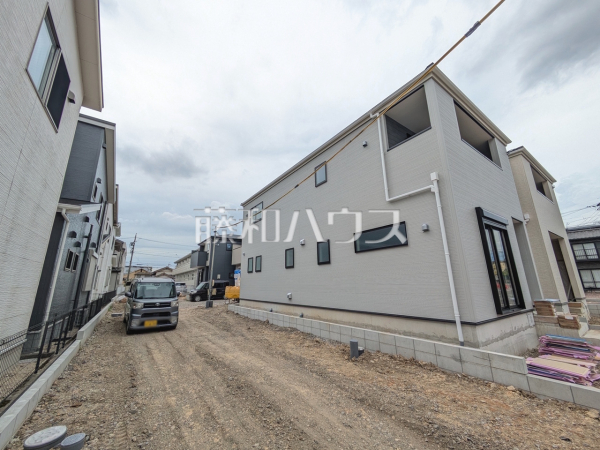 接道状況および現場風景　【名古屋市守山区森孝２丁目】
