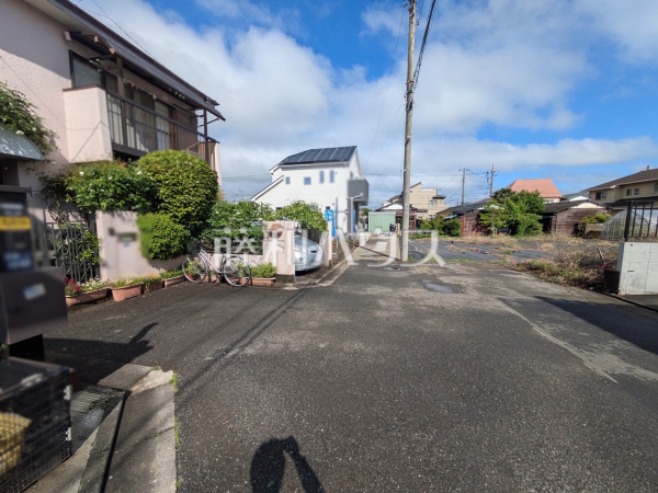 接道状況および現場風景　【小金井市中町１丁目】