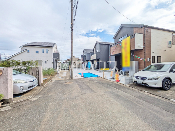 接道状況および現場風景 【小金井市中町1丁目】 接道状況および現場風景 【小金井市中町1丁目】
