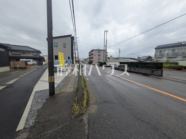 接道状況および現場風景　【春日井市坂下町３丁目】