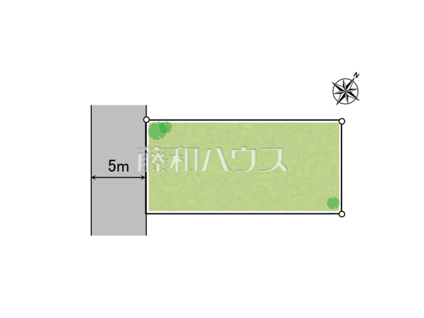 全体区画図　【名古屋市北区山田４丁目】