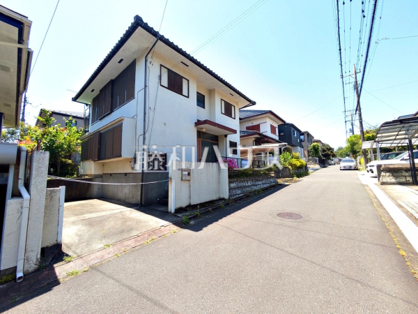 接道状況および現場風景　【八王子市みつい台２丁目】