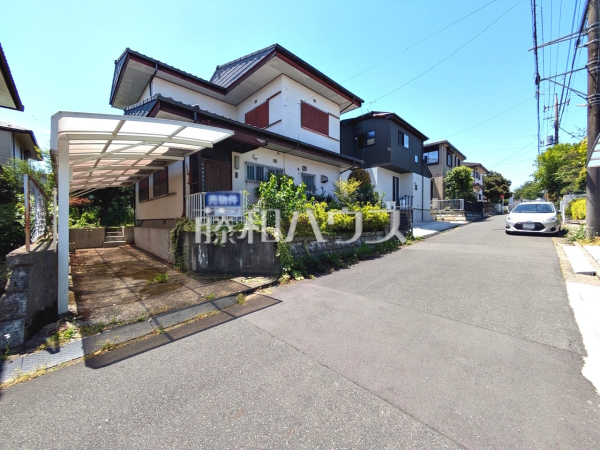 接道状況および現場風景　【八王子市みつい台２丁目】