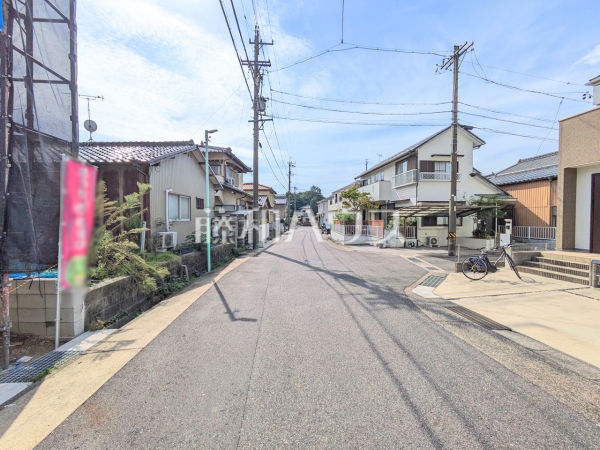 接道状況および現場風景　【名古屋市守山区深沢２丁目】