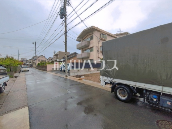 接道状況および現場風景　【名古屋市守山区村合町】