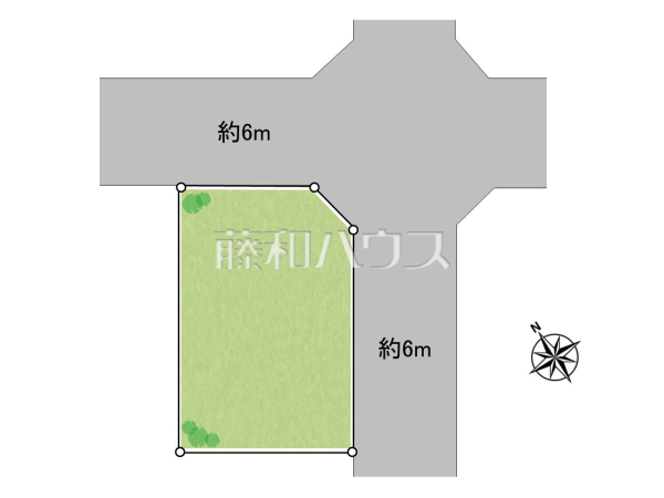 全体区画図　【八王子市宇津木町】