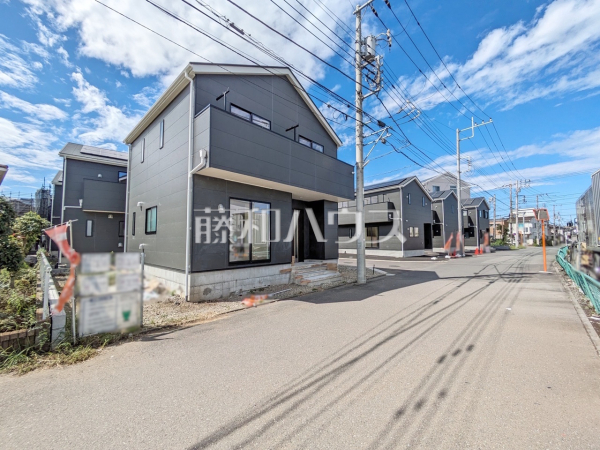 接道状況および現場風景　【武蔵村山市中原４丁目】